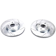 画像をギャラリービューアに読み込む, Power Stop 17-19 Fiat 124 Spider Front Evolution Drilled &amp; Slotted Rotors - Pair
