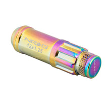 画像をギャラリービューアに読み込む, NRG 700 Series M12 X 1.5 Steel Lug Nut w/Dust Cap Cover Set 21 Pc w/Locks &amp; Lock Socket - Neochrome