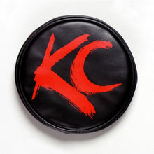 画像をギャラリービューアに読み込む, KC HiLiTES 6in. Round Soft Cover (Pair) - Black w/Yellow KC Logo