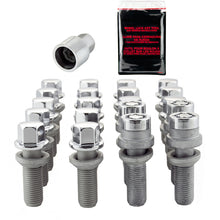 画像をギャラリービューアに読み込む, McGard 5 Lug Hex Install Kit w/Locks (Radius Seat Bolt) M14X1.5 / 17mm Hex / 35.4mm Shank L - Chrome