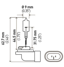 画像をギャラリービューアに読み込む, Hella Bulb 889 12V 27W Pgj13 T325