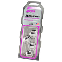 画像をギャラリービューアに読み込む, McGard Nylon Lug Caps For PN 24010-24013 (4-Pack) - Chrome