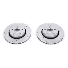 画像をギャラリービューアに読み込む, Power Stop 11-19 Dodge Durango Front Evolution Drilled &amp; Slotted Rotors - Pair