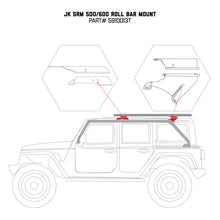 画像をギャラリービューアに読み込む, Go Rhino 07-17 Jeep Wrangler 4dr Mouinting Kit for SRM Rack