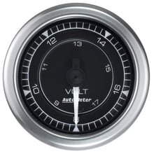 画像をギャラリービューアに読み込む, Autometer Chrono 2-1/16in 18V Voltmeter Gauge