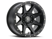 画像をギャラリービューアに読み込む, ICON Rebound 18x9 6x5.5 0mm Offset 5in BS 106.1mm Bore Satin Black Wheel