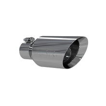 画像をギャラリービューアに読み込む, MBRP Universal Tip 4.5 O.D. Dual Walled Angled Rolled End 2.5 Inlet 12in Length - T304