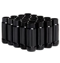 画像をギャラリービューアに読み込む, BLOX Racing 12-Sided P17 Tuner Lug Nuts 12x1.25 - Black Steel - Set of 20
