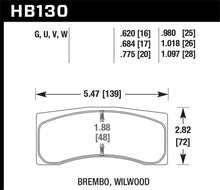画像をギャラリービューアに読み込む, Hawk Universal Brembo DTC-70 Race Brake Pads