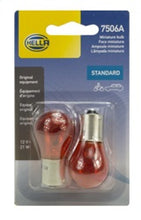 画像をギャラリービューアに読み込む, Hella Bulb 12V 21W Ba15S S8 Amber (2)