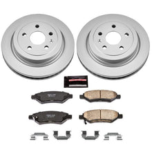 画像をギャラリービューアに読み込む, Power Stop 08-14 Cadillac CTS Rear Z17 Evolution Geomet Coated Brake Kit