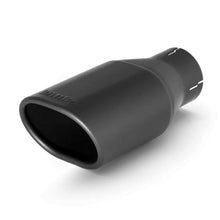 画像をギャラリービューアに読み込む, Banks Power Tailpipe Tip Kit - SS Obround Angle Cut - Black - 2.5in Tube 3.13in X 3.75in X 11in