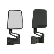 画像をギャラリービューアに読み込む, Rugged Ridge 87-02 Jeep Wrangler YJ/TJ Black Dual Focus Door Mirror Kit