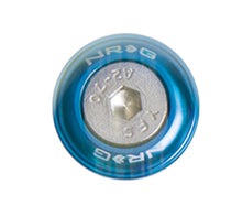 画像をギャラリービューアに読み込む, NRG Fender Washer Kit w/Rivets For Metal (Blue) - Set of 10