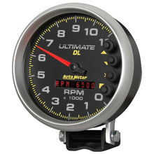 画像をギャラリービューアに読み込む, Autometer 5 inch Ultimate DL Playback Tachometer 11000 RPM - Black