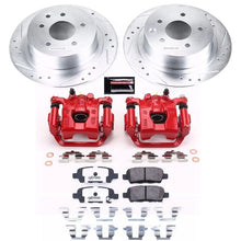 画像をギャラリービューアに読み込む, Power Stop 07-10 Nissan Sentra Rear Z26 Street Warrior Brake Kit w/Calipers
