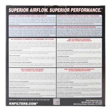 画像をギャラリービューアに読み込む, K&amp;N 16-17 Suzuki Boulevard M90 1462CC Replacement Drop In Air Filter (Set of 2)