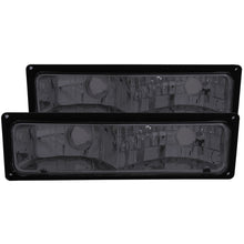 画像をギャラリービューアに読み込む, ANZO 1988-1998 Chevrolet C1500 Euro Parking Lights Smoke