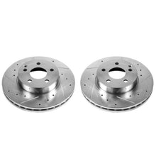 画像をギャラリービューアに読み込む, Power Stop 12-16 Mercedes-Benz C250 Front Evolution Drilled &amp; Slotted Rotors - Pair