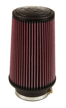画像をギャラリービューアに読み込む, K&amp;N Universal Rubber Filter 4inch FLG / 6inch OD-B / 4-5/8inch OD-T / 9inch H
