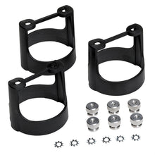 画像をギャラリービューアに読み込む, Autometer 2-1/16in Black Composite Gauge Bracket Kit (3pcs.)