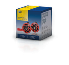 画像をギャラリービューアに読み込む, Hella Supertone Horn Kit 12V 300/500HZ Red (003399803 = 003399801)
