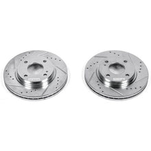 画像をギャラリービューアに読み込む, Power Stop 11-19 Ford Fiesta Front Evolution Drilled &amp; Slotted Rotors - Pair