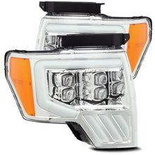 画像をギャラリービューアに読み込む, AlphaRex 09-14 Ford F-150 NOVA LED Projector Headlights Plank Style Chrome w/Activ Light/Seq Signal