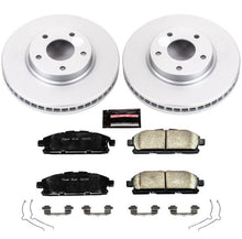 画像をギャラリービューアに読み込む, Power Stop 11-17 Nissan Quest Front Z17 Evolution Geomet Coated Brake Kit