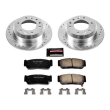 画像をギャラリービューアに読み込む, Power Stop 2007 Hyundai Entourage Rear Z23 Evolution Sport Brake Kit