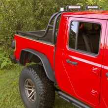 画像をギャラリービューアに読み込む, Rugged Ridge 21+ Jeep Gladiator (JT) Steel Tube Rear Fender Flare Kit - Black