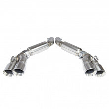 画像をギャラリービューアに読み込む, Kooks 2016 + Chevrolet Camaro SS 3in Axle Back Exhaust System w/ Mufflers and Polished Quad Tips
