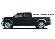 画像をギャラリービューアに読み込む, N-Fab Nerf Step 01-04 Toyota Tacoma Double Cab 5ft Bed - Gloss Black - W2W - 3in
