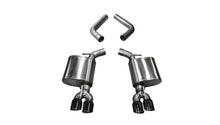画像をギャラリービューアに読み込む, Corsa 2015-23 Dodge Challenger 6.4L/17-19 Challenger 5.7L Black Sport Axle-Back Exhaust w/3.5in Tips