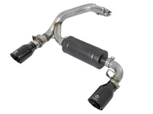 画像をギャラリービューアに読み込む, aFe Takeda 3in 304 SS Axle-Back Exhaust System w/ Black Tip 16-18 Ford Focus RS 2.3L (t)