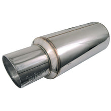 画像をギャラリービューアに読み込む, Injen 2 3/8 Universal Muffler w/Stainless Steel resonated rolled tip (Injen embossed logo)