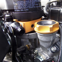画像をギャラリービューアに読み込む, Mishimoto Oil Sandwich Plate w/ Rear-Mounted Thermostat