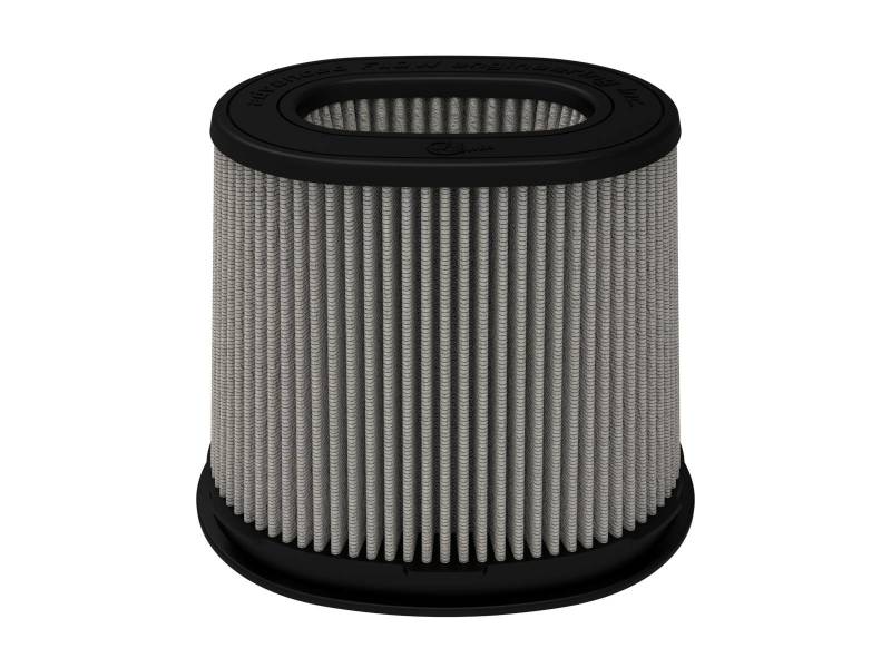 aFe MagnumFLOW Pro DRY S Air Filter (6 x 4)in F x (8 - 1/2 x 6 - 1/2)in B x (7 - 1/4 x 5)in T x 7 - 1/4in H - R70オートパーツ【公式】