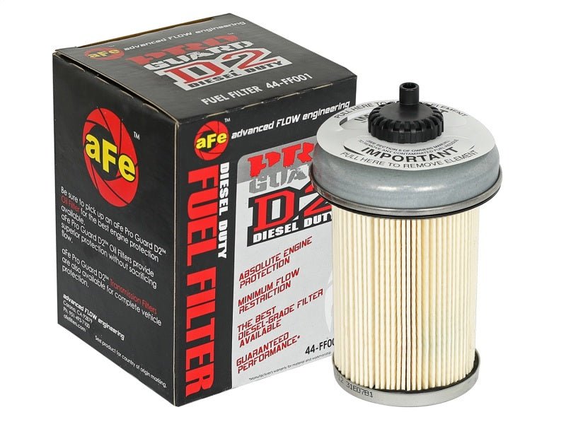 aFe ProGuard D2 Fluid Filters Fuel F/F FUEL GM Diesel Trucks 92 - 00 V8 - 6.2L 6.5L (td) - R70オートパーツ【公式】