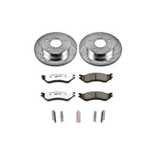 画像をギャラリービューアに読み込む, Power Stop 00-01 Dodge Ram 1500 Front Z36 Truck &amp; Tow Brake Kit