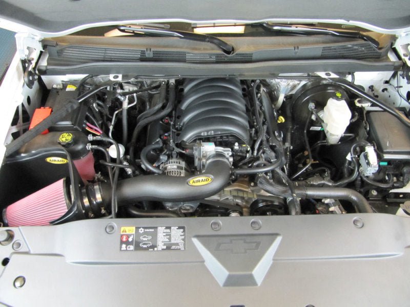 Airaid 2014 GM 1500 Pickup/ 2015 GM Tahoe/Yukon 5.3L MXP Intake System w/ Tube (Dry / Red Media) - R70オートパーツ【公式】