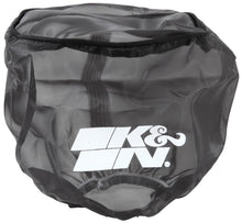 画像をギャラリービューアに読み込む, K&amp;N 6in ID x 6inH Closed Top Black Drycharger Air Filter Wrap
