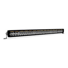 画像をギャラリービューアに読み込む, Go Rhino Xplor Blackout Combo Series Dbl Row LED Light Bar w/Amber (Side/Track Mount) 32in. - Blk