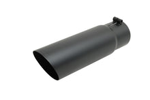 画像をギャラリービューアに読み込む, Gibson Round Single Wall Angle-Cut Tip - 4in OD/3in Inlet/12in Length - Black Ceramic