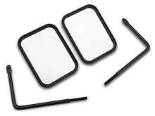 画像をギャラリービューアに読み込む, Officially Licensed Jeep 66-18 CJ5/ CJ7/Wrangler YJ/ TJ/JK Adv Mirrors w/Engraved Jeep Logo-Txt Blk