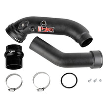 画像をギャラリービューアに読み込む, 16-20 BMW L6-3.0L/ Turbo/ Twin Turbo/L4-2.0L/ L6-2.5L Wrinkle Black Turbo SES Intercooler Pipes