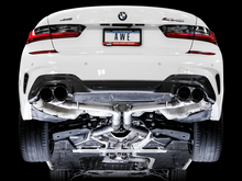 画像をギャラリービューアに読み込む, AWE Tuning 2019+ BMW M340i (G20) Track Edition Exhaust - Quad Diamond Black Tips