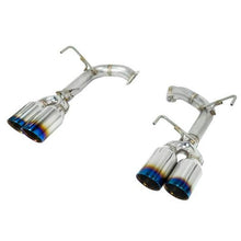 画像をギャラリービューアに読み込む, Remark Subaru WRX STi VA Axle Back Exhaust w/ Titanium Stainless Double Wall Tip - 4 Inch Version