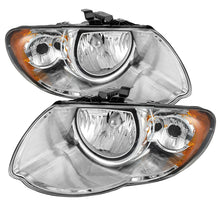 画像をギャラリービューアに読み込む, xTune Chrysler Town &amp; Country 05-07 Crystal Headlights Chrome HD-JH-CHRTC05-AM-C