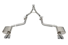 画像をギャラリービューアに読み込む, Corsa 15-23 Challenger SRT/Hellcat/Demon/Redeye 2.75in Valved CB DR Exit w/ Twin 3.5in Pol Pro Tips